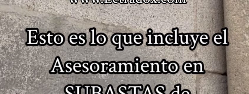 Asesoramiento subastas Abogados